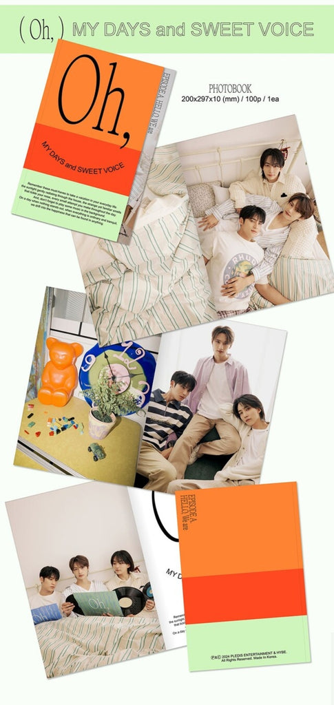 SEVENTEENUnit Photobook [Episode : Oh, My Days and Sweet Voice] - Swiss K-POPup