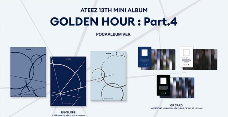 ATEEZ - GOLDEN HOUR : PART.4 (POCAALBUM VER.) – Swiss K-POPup