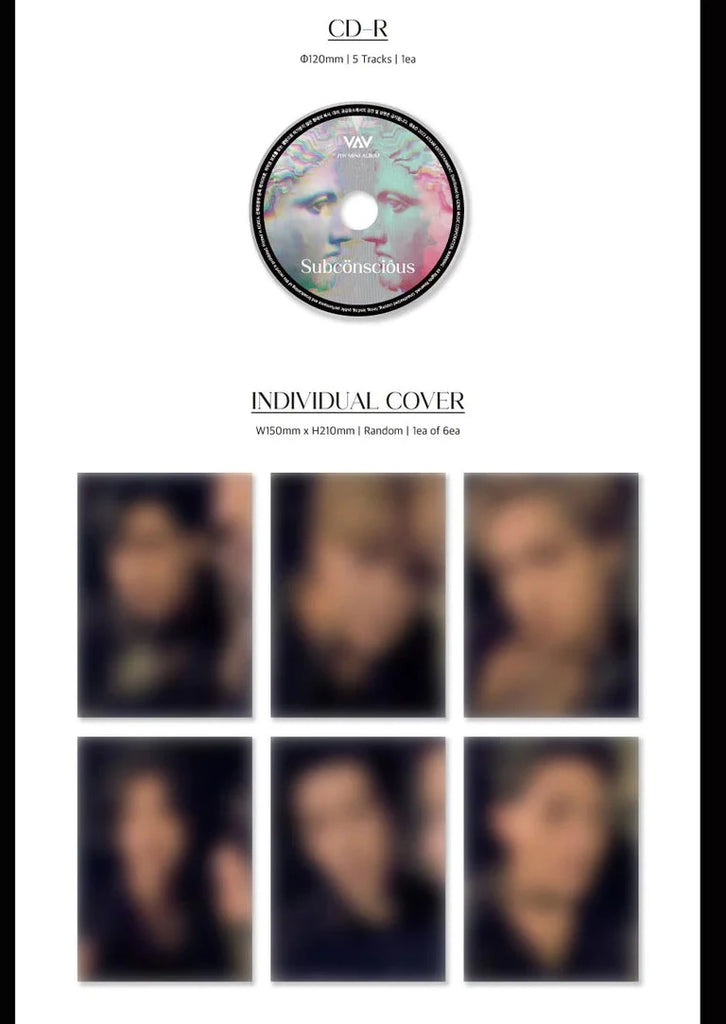 [PRE-ORDER] VAV - SUBCONSCIOUS 7TH MINI ALBUM - Swiss K-POPup