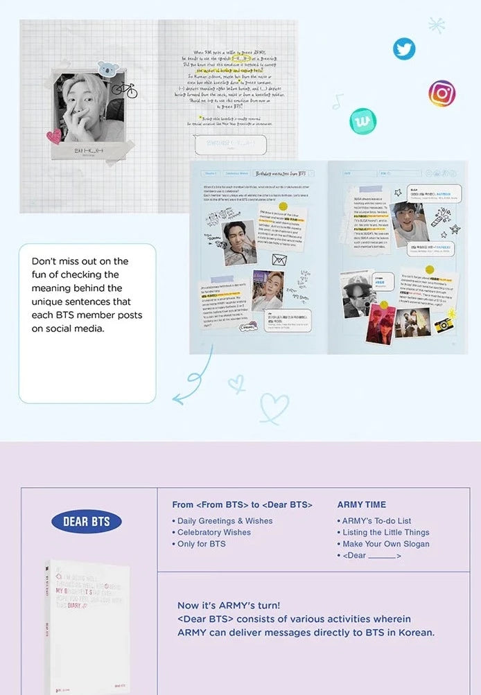 [PRE-ORDER] BTS - MY BTS DIARY - Swiss K-POPup