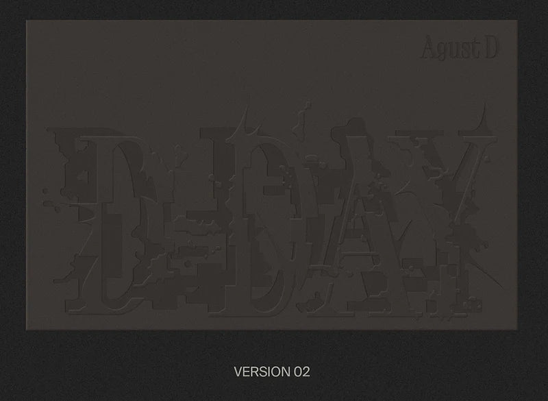 [PRE-ORDER] AGUST D [D-DAY] (Standard ver.) - Swiss K-POPup