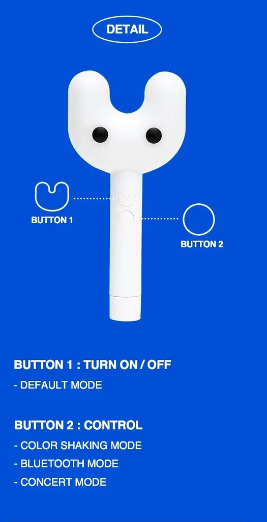 [PRE-ORDER]  NEWJEANS - OFFICIAL LIGHT STICK - Swiss K-POPup