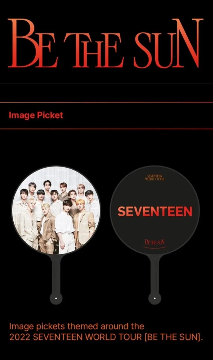 SEVENTEEN - 2022 WORLD TOUR BE THE SUN OFFICIAL MD – Swiss K-POPup