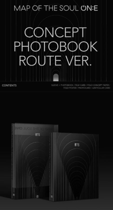 [PRE-ORDER] BTS - MAP OF THE SOUL ON:E CONCEPT PHOTO BOOK - Swiss K-POPup