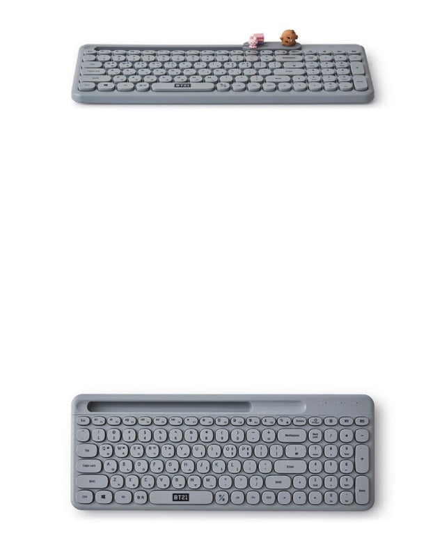 BT21 ULTI PAIRING WIRELESS KEYBOARD MY LITTLE BUDDY (OFFICIAL) - Swiss K-POPup