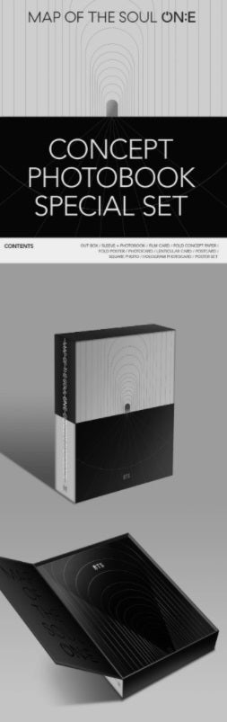 [PRE-ORDER] BTS - MAP OF THE SOUL ON:E CONCEPT PHOTO BOOK - Swiss K-POPup