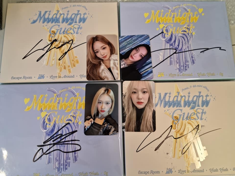 [SIGNED CD] Fromis_9 4th Mini [Midnight Guest] - Swiss K-POPup