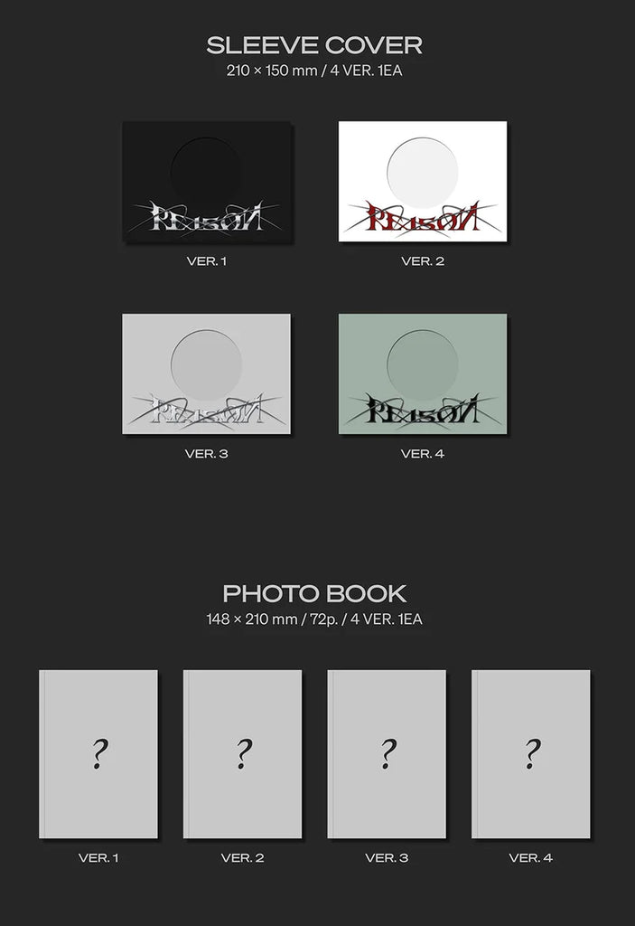 [PRE-ORDER] MONSTA X - REASON 12TH MINI ALBUM - Swiss K-POPup