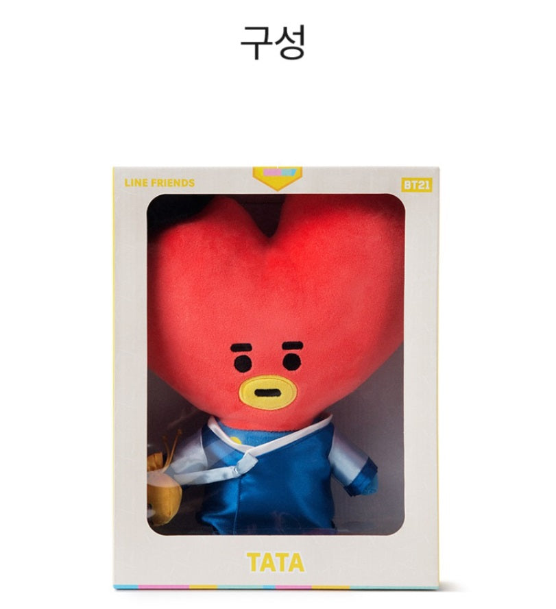 BT21 OFFICIAL Standing Doll Hanbok Edition - Swiss K-POPup