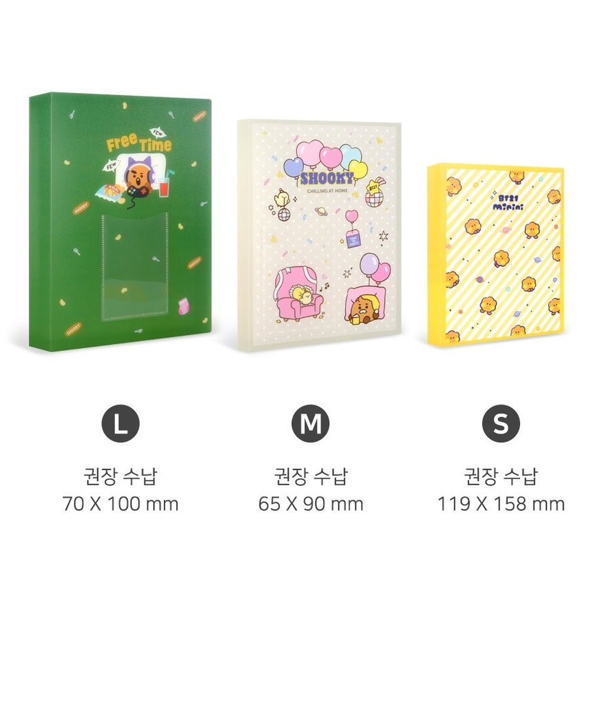OFFICIAL BT21 PHOTO ALBUM (CARD BINDER) - Swiss K-POPup