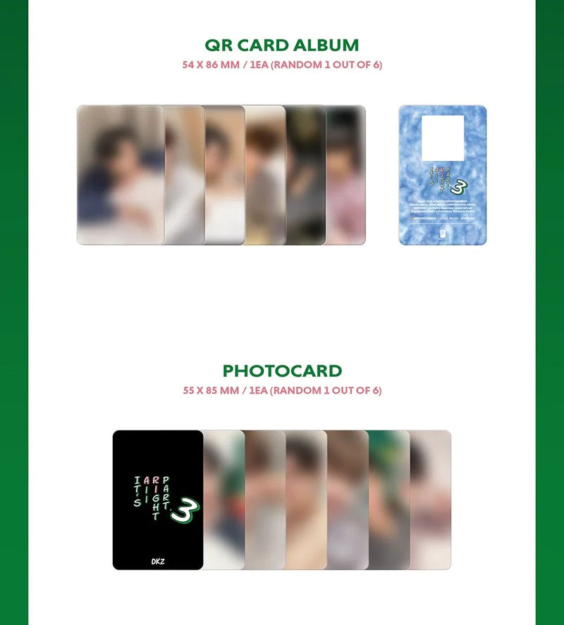 DKZ - IT'S ALL RIGHT PART.3 YEAR END PROJECT SONG POCA ALBUM VER. - Swiss K-POPup