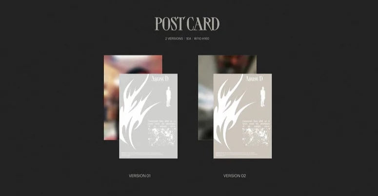 [PRE-ORDER] AGUST D [D-DAY] (Standard ver.) - Swiss K-POPup