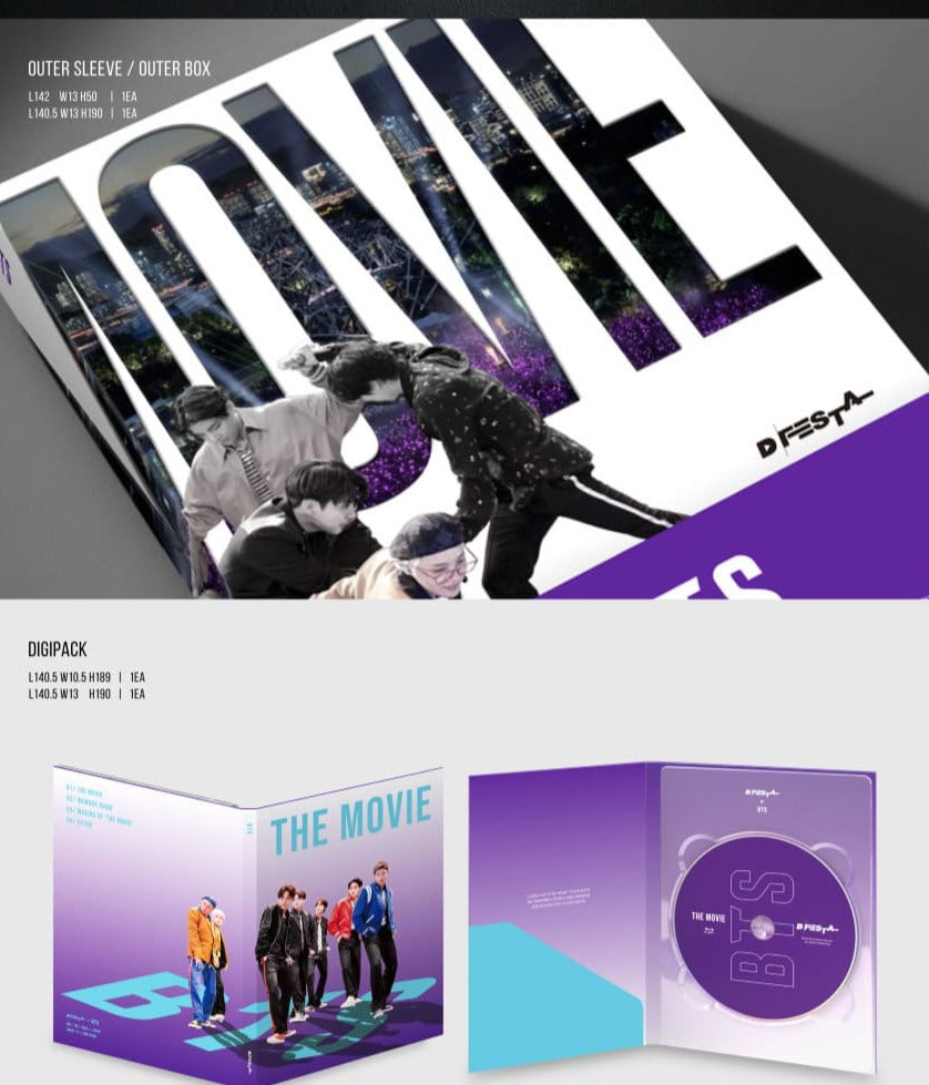 [PRE-ORDER] D'FESTA THE MOVIE (DVD/BLU-RAY) BTS, SKZ, TXT, NCT, TWICE, SVT, ETC.. - Swiss K-POPup