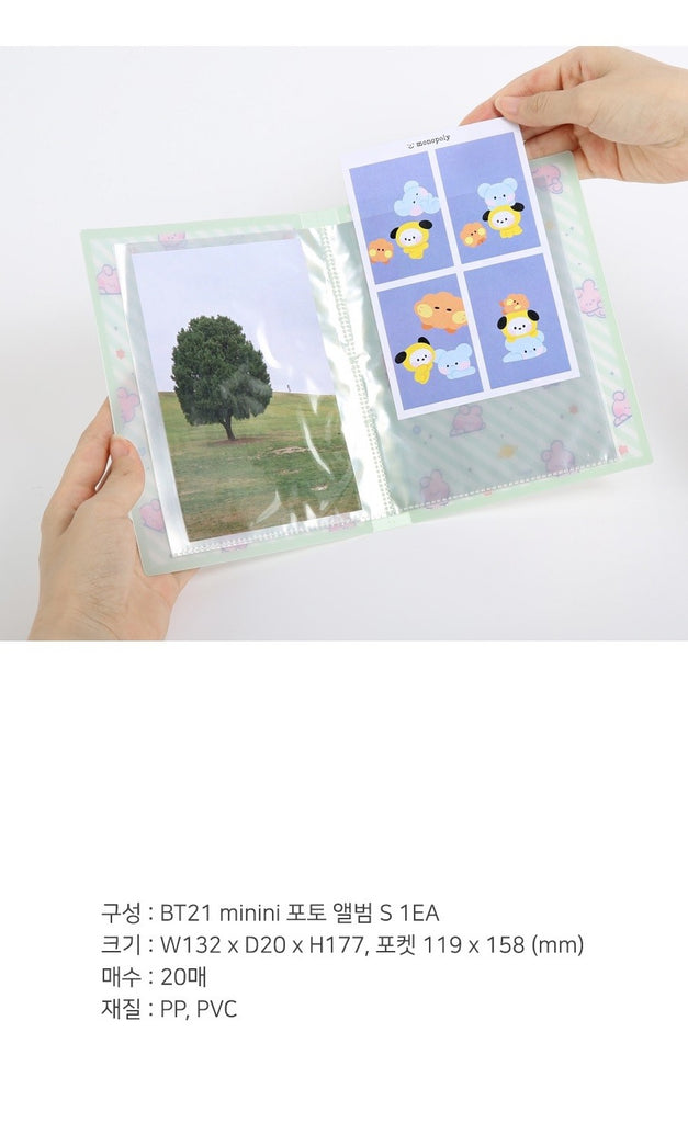OFFICIAL BT21 PHOTO ALBUM (CARD BINDER) - Swiss K-POPup