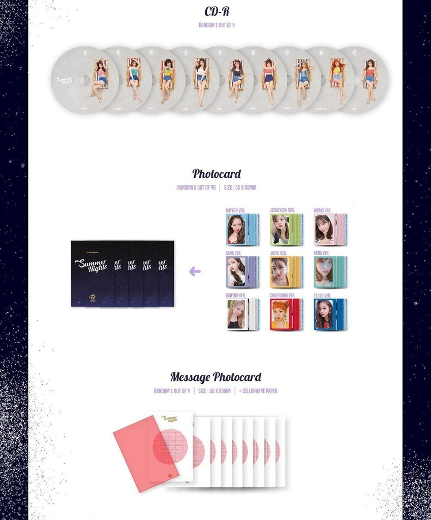 TWICE - Summer Nights - Special Album Vol. 2 - Swiss K-POPup