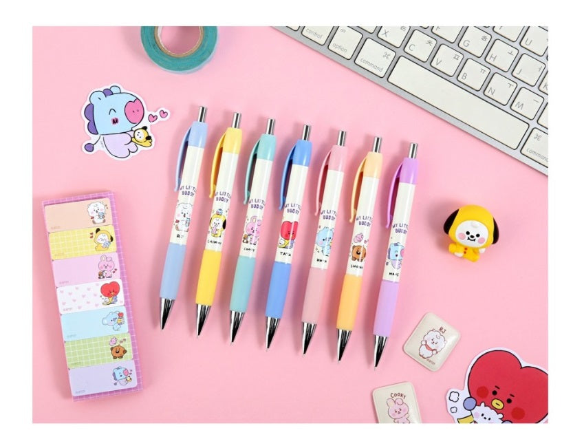 BT21 SHARP PENCIL 0.5MM LITTLE BUDDY  (OFFICIAL) - Swiss K-POPup