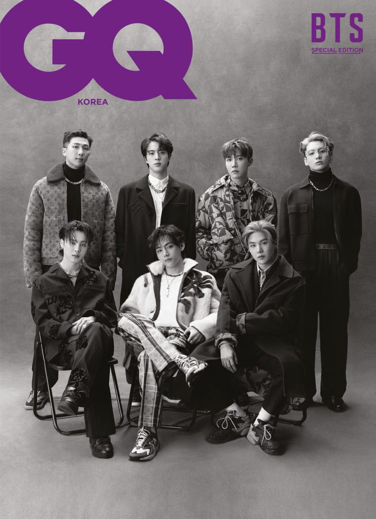 BTS X LV BY VOGUE GQ 2022 JANUARY ISSUE BTS SPECIAL EDITION - Swiss K-POPup
