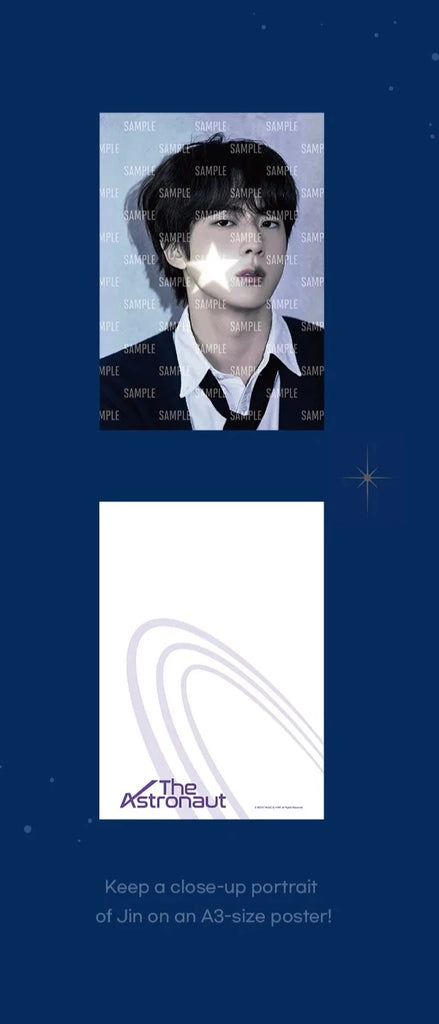 [2ND PRE-ORDER] BTS JIN - THE ASTRONAUT OFFICIAL MD - Swiss K-POPup