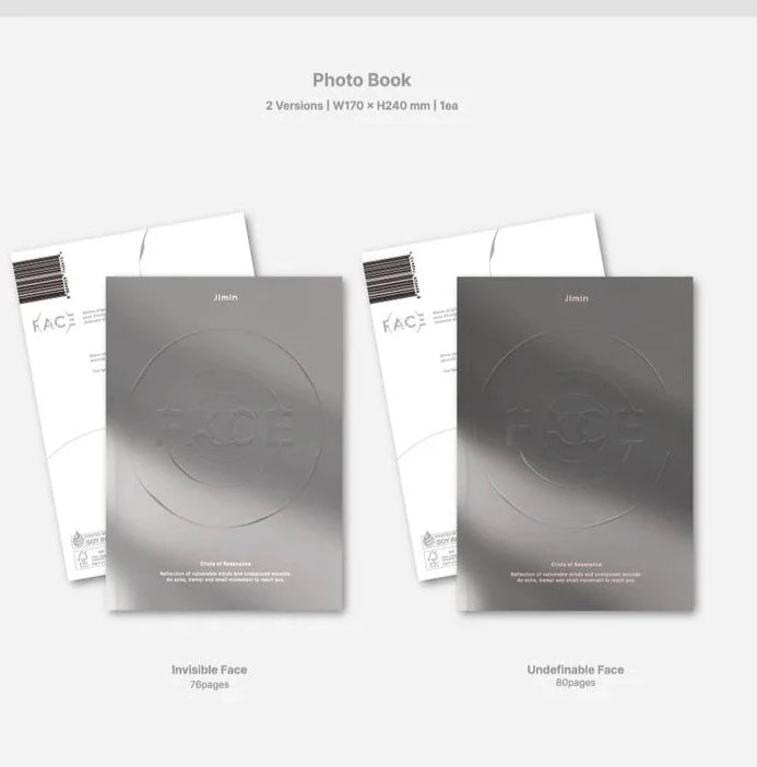 [PRE-ORDER] BTS JIMIN - FACE 1ST SOLO ALBUM (SET) - Swiss K-POPup