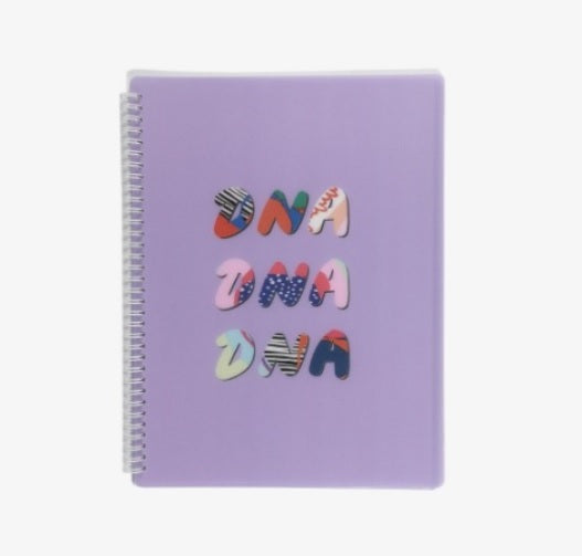 OFFICIAL - BTS DNA SPRING FILE HOLDER (20P) - Swiss K-POPup