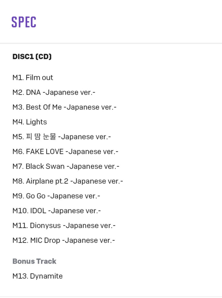 [PRE-ORDER] BTS - BEST ALBUM [BTS, THE BEST]  Type A - Swiss K-POPup