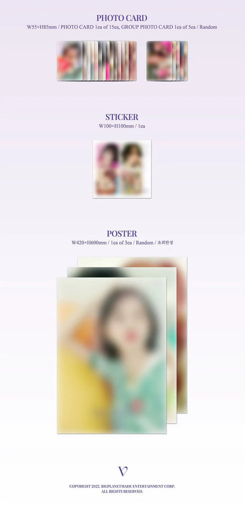 [ VIVIZ - SUMMER VIVE (2ND MINI ALBUM) JEWEL CASE - Swiss K-POPup