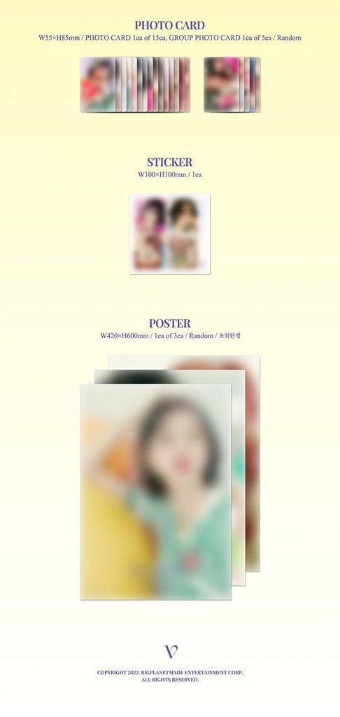 [ VIVIZ - SUMMER VIVE (2ND MINI ALBUM) JEWEL CASE - Swiss K-POPup