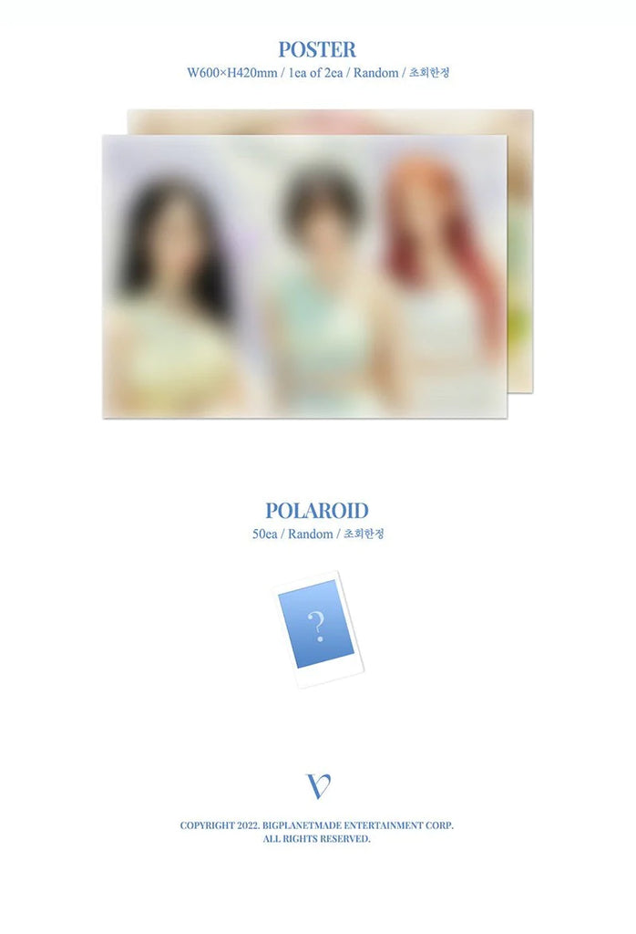 VIVIZ - SUMMER VIVE (2ND MINI ALBUM) PHOTOBOOK - Swiss K-POPup