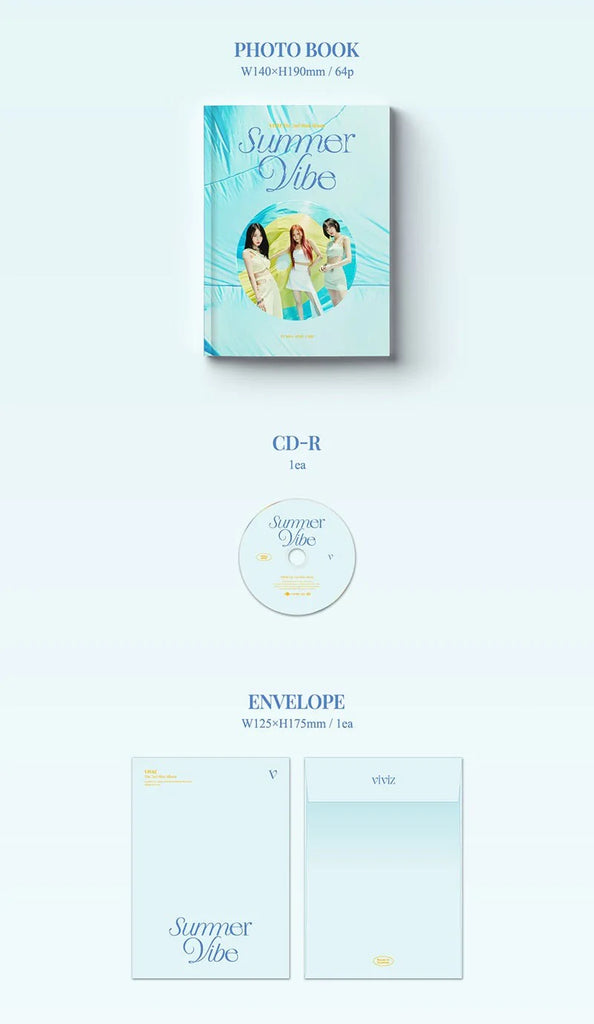 VIVIZ - SUMMER VIVE (2ND MINI ALBUM) PHOTOBOOK - Swiss K-POPup