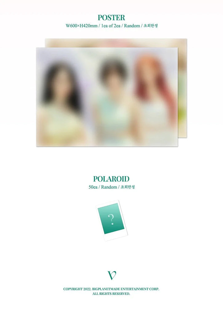 VIVIZ - SUMMER VIVE (2ND MINI ALBUM) PHOTOBOOK - Swiss K-POPup