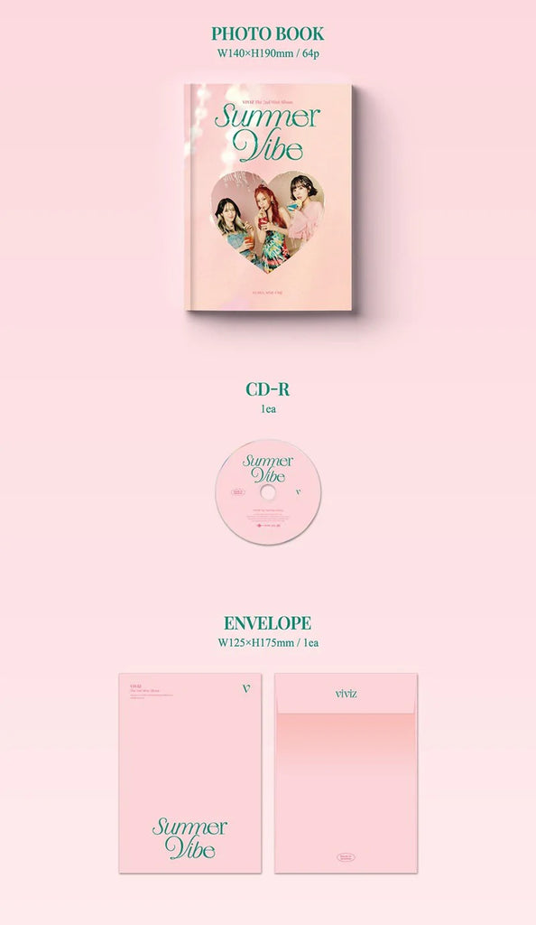 VIVIZ - SUMMER VIVE (2ND MINI ALBUM) PHOTOBOOK - Swiss K-POPup