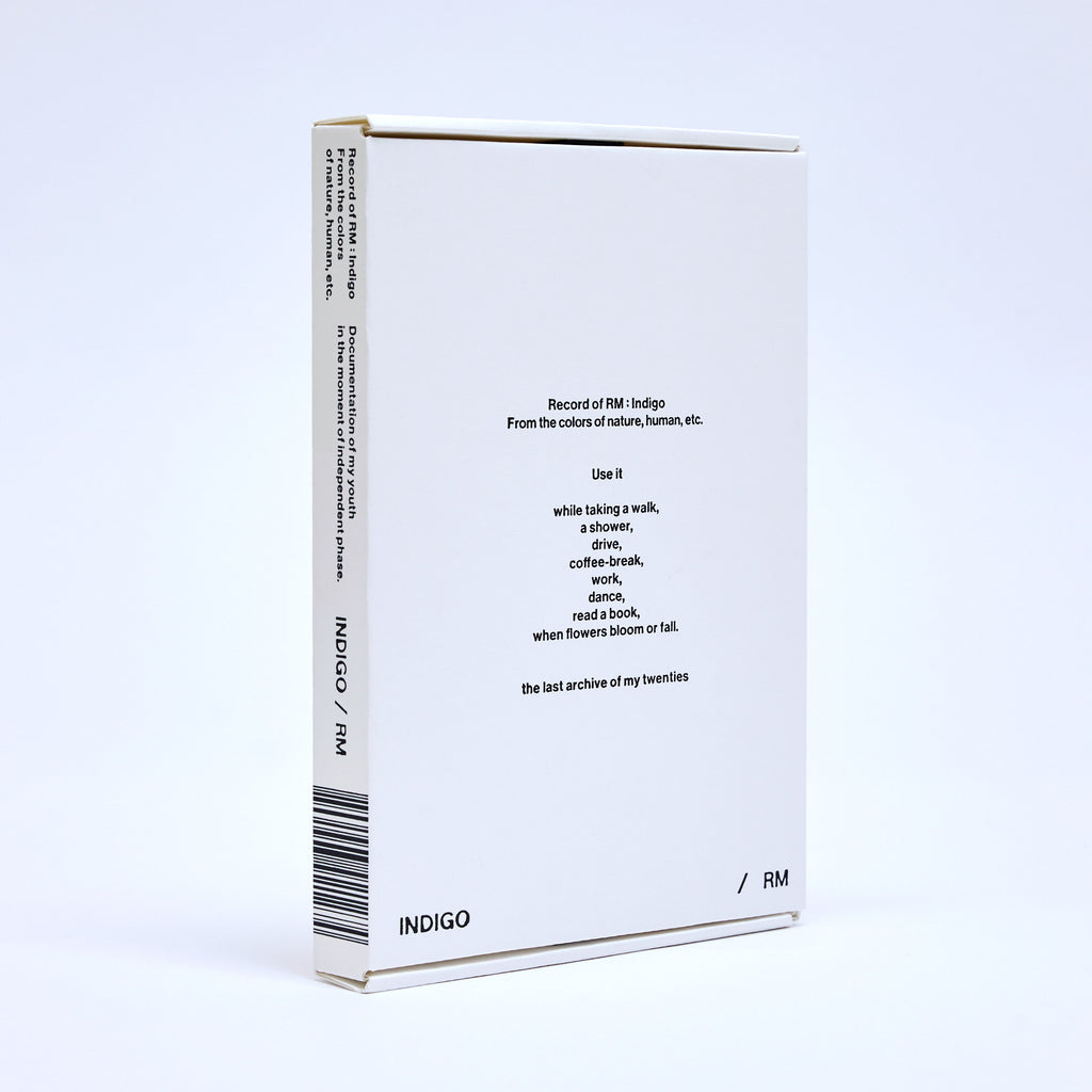 [PRE-ORDER] RM (BTS) - INDIGO (BOOK EDITION) +/- WEVERSE GIFT - Swiss K-POPup