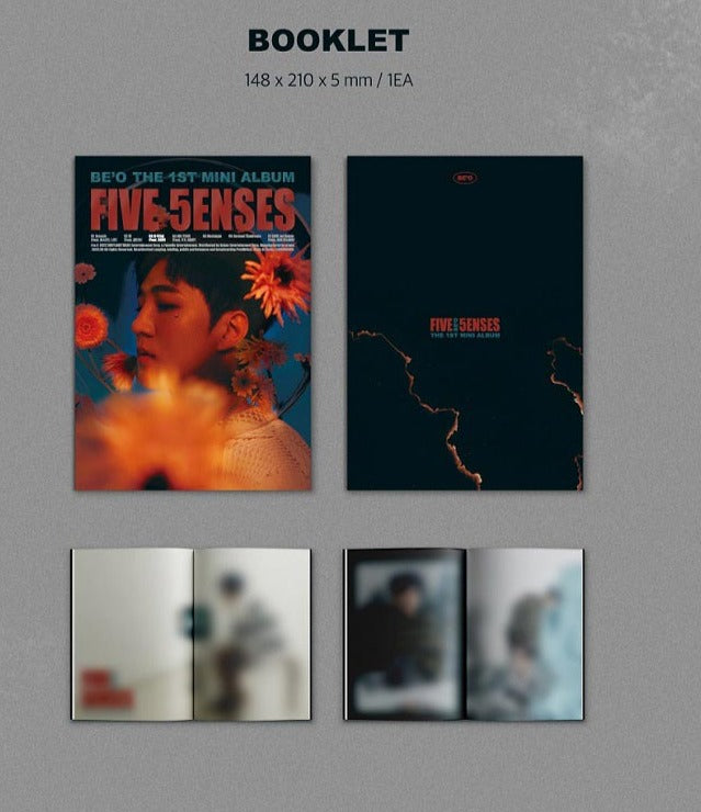 BE'O - FIVE SENSES (MINI ALBUM VOL. 1) - Swiss K-POPup