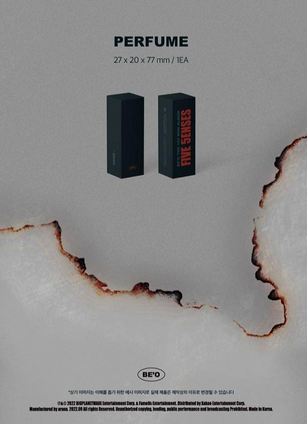 BE'O - FIVE SENSES (MINI ALBUM VOL. 1) - Swiss K-POPup