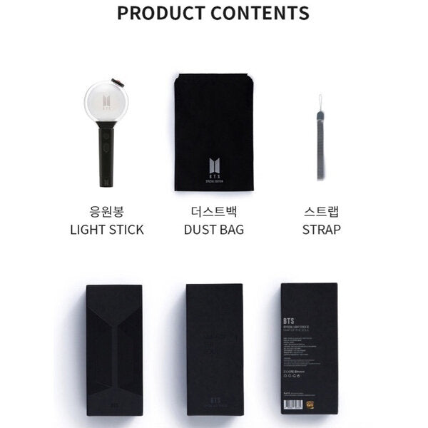 BTS OFFICIAL LIGHT STICK MAP OF THE SOUL SPECIAL EDITION - Swiss K-POPup