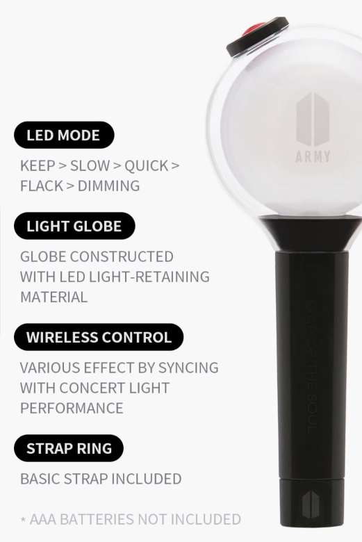 BTS OFFICIAL LIGHT STICK MAP OF THE SOUL SPECIAL EDITION - Swiss K-POPup