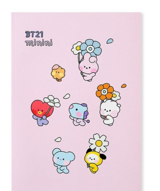 BT21 OFFICIAL MININI LINE NOTE VER.3 (KHF) - Swiss K-POPup