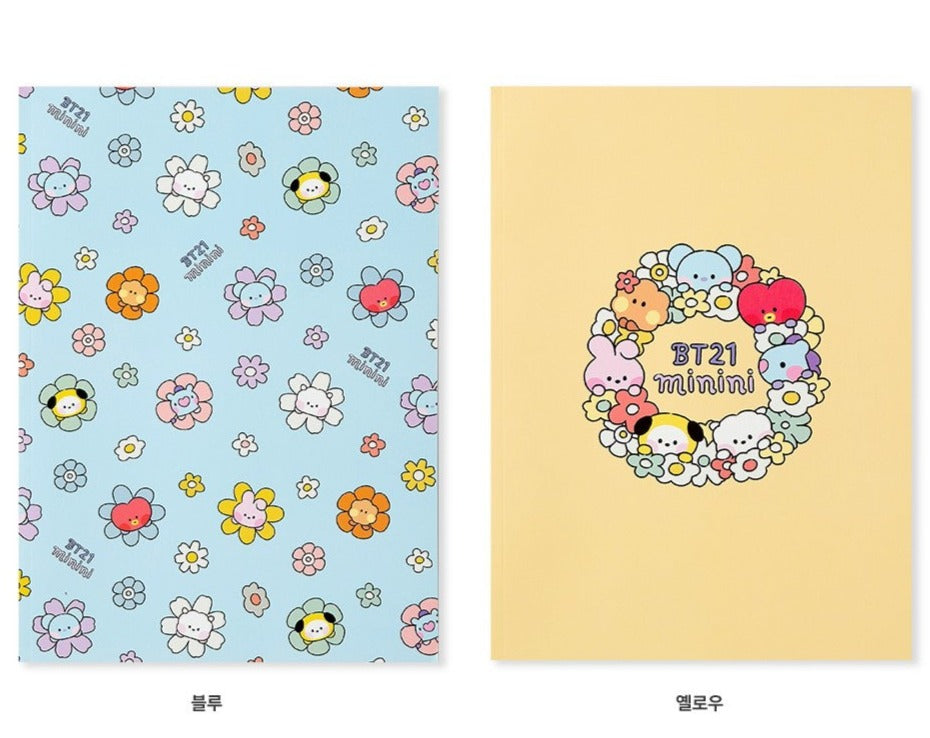 BT21 OFFICIAL MININI LINE NOTE VER.3 (KHF) - Swiss K-POPup