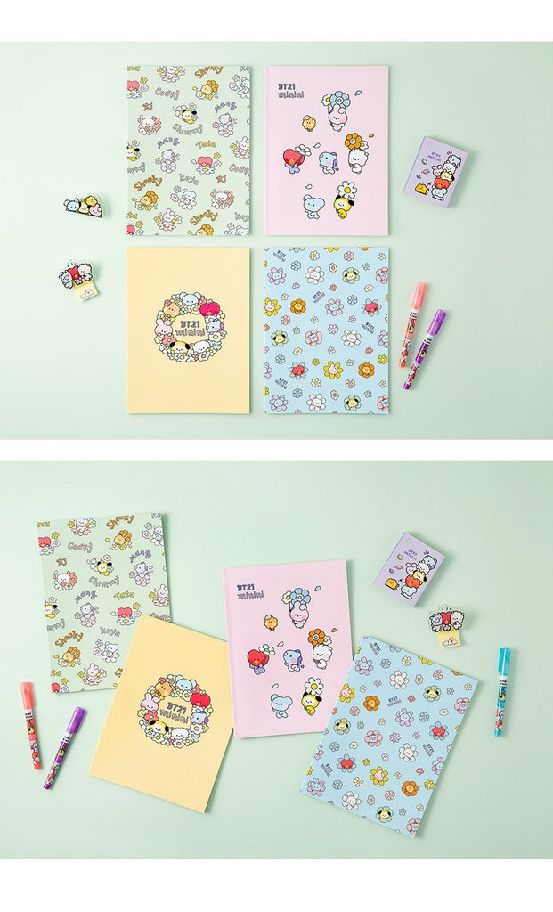 BT21 OFFICIAL MININI LINE NOTE VER.3 (KHF) - Swiss K-POPup