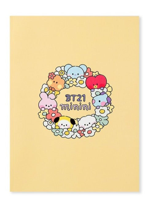BT21 OFFICIAL MININI LINE NOTE VER.3 (KHF) - Swiss K-POPup