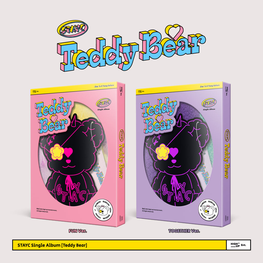 STAYC - TEDDY BEAR 4TH SINGLE ALBUM - Swiss K-POPup