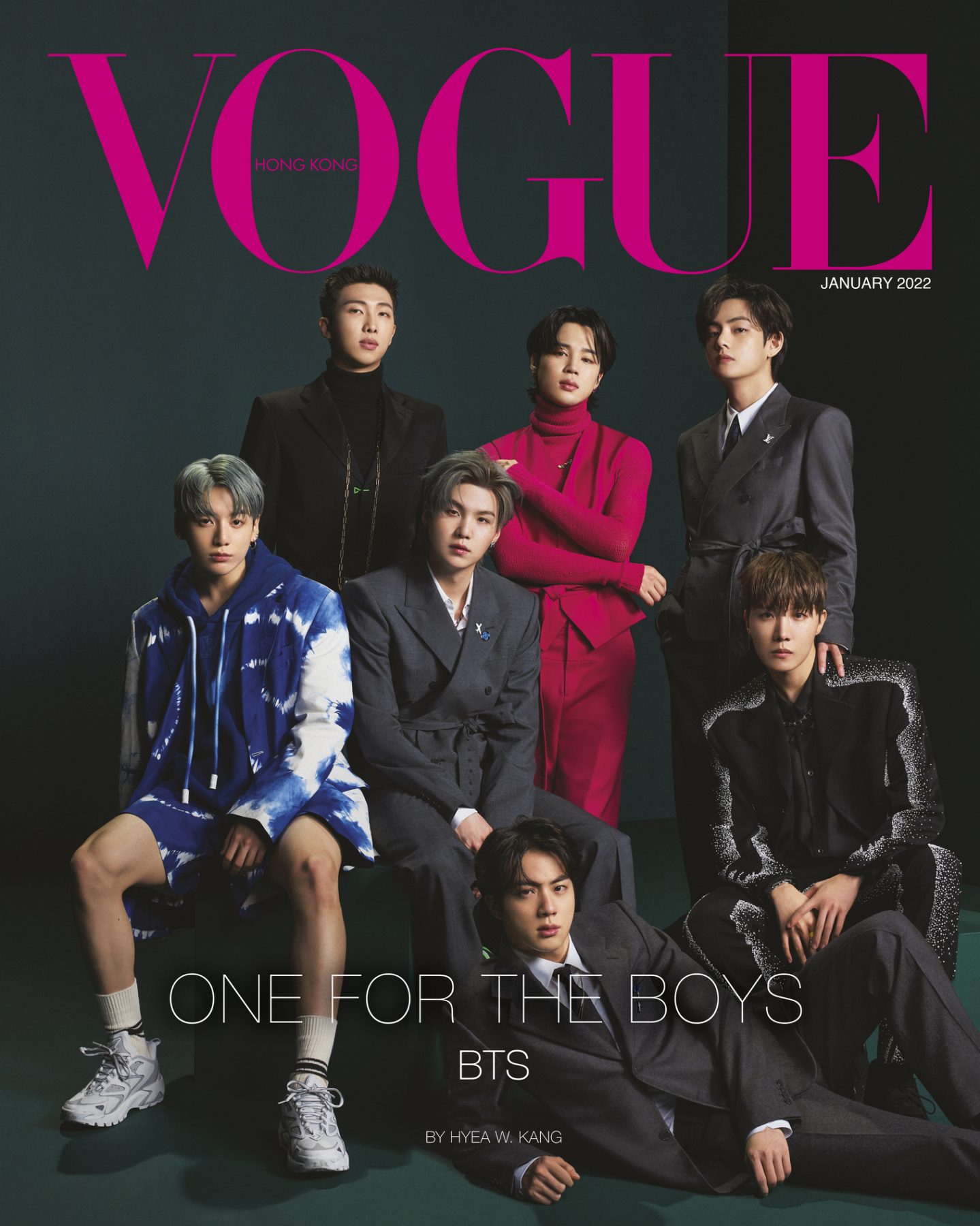 BTS X LV by Vogue, GQ (Special January 2022 Issue)