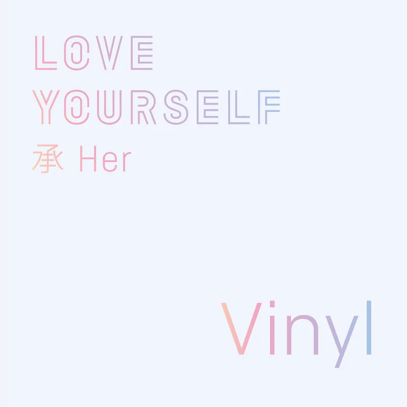 [Pre-Order] BTS - LOVE YOURSELF 承 'HER' [LP] - Swiss K-POPup