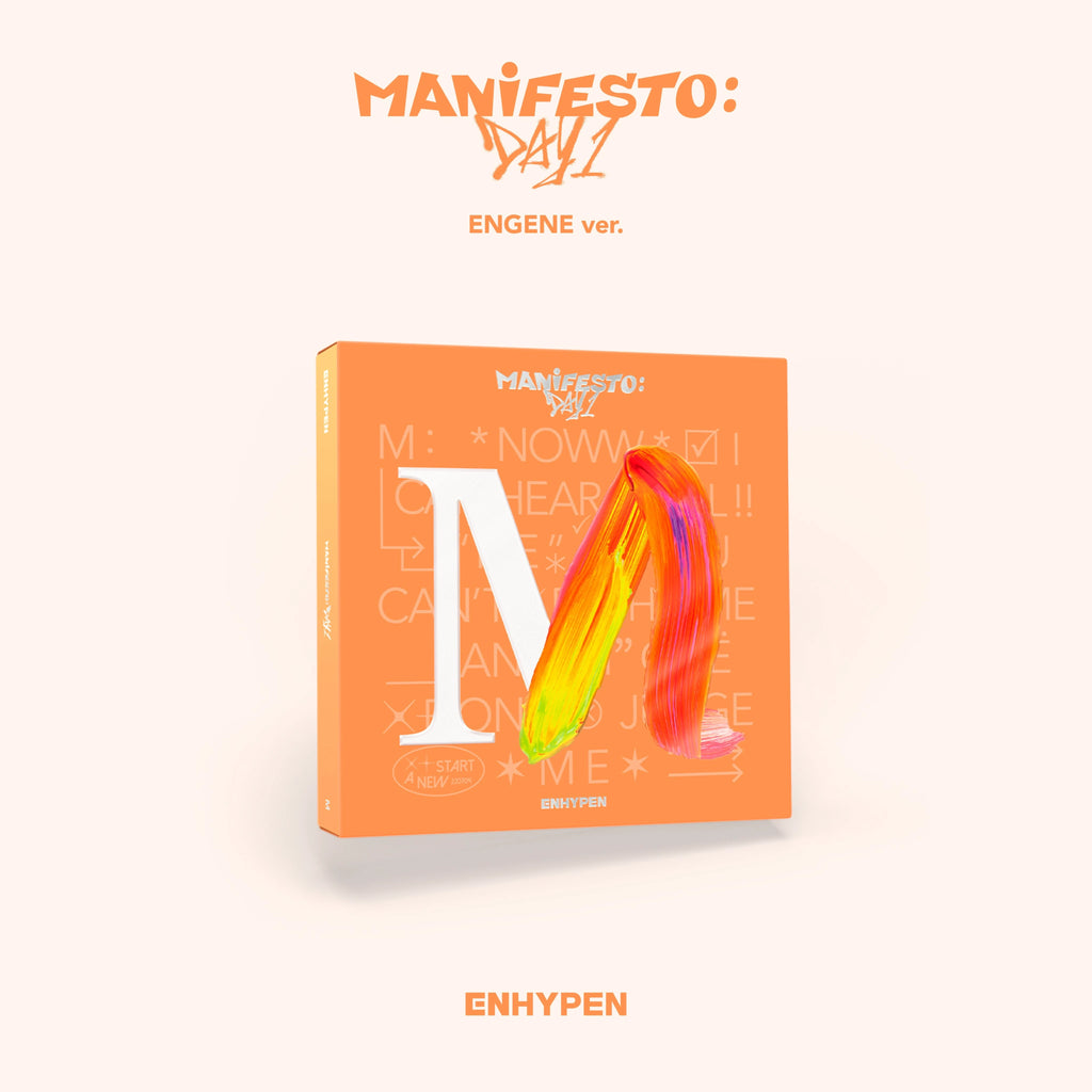 [Pre-Order] ENHYPEN - MANIFESTO : DAY 1 (ENGENE VER.) - Swiss K-POPup