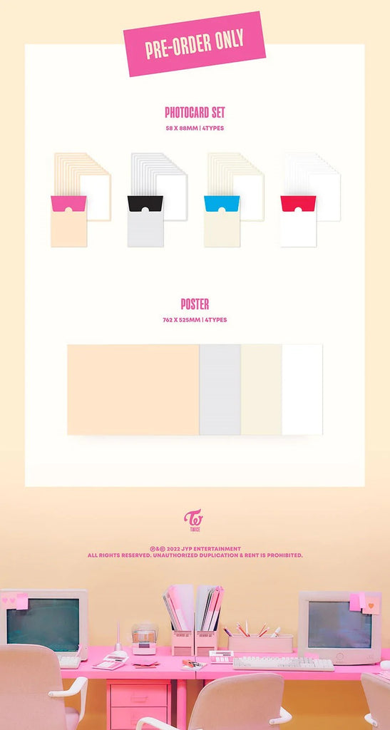[Pre-Order] TWICE - BETWEEN 1&2 (11TH MINI ALBUM) - Swiss K-POPup