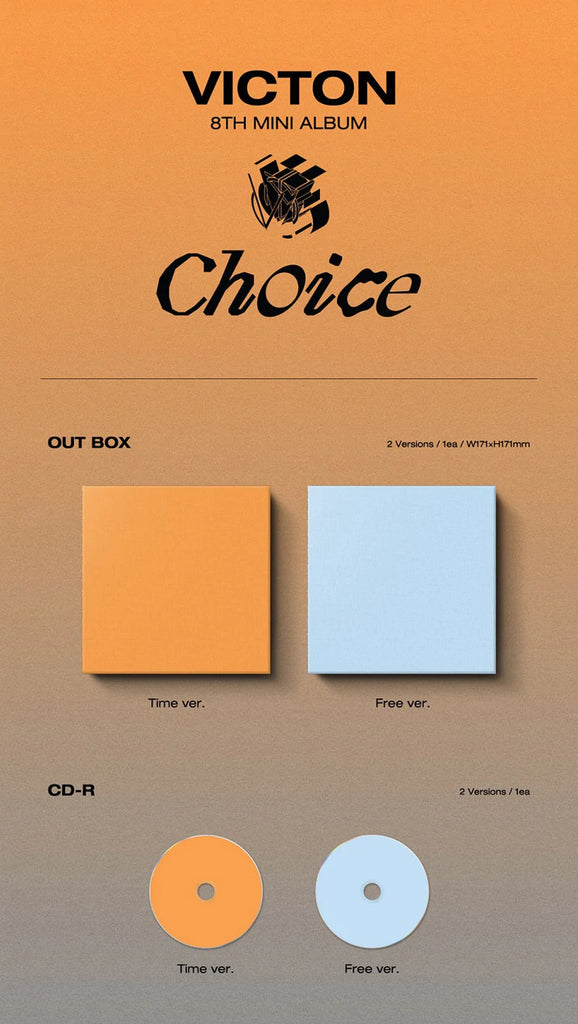 VICTON - CHOICE 8TH MINI ALBUM + PHOTO CARD - Swiss K-POPup