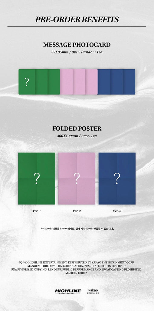 WONHO - BITTERSWEET 2ND SINGLE ALBUM - Swiss K-POPup
