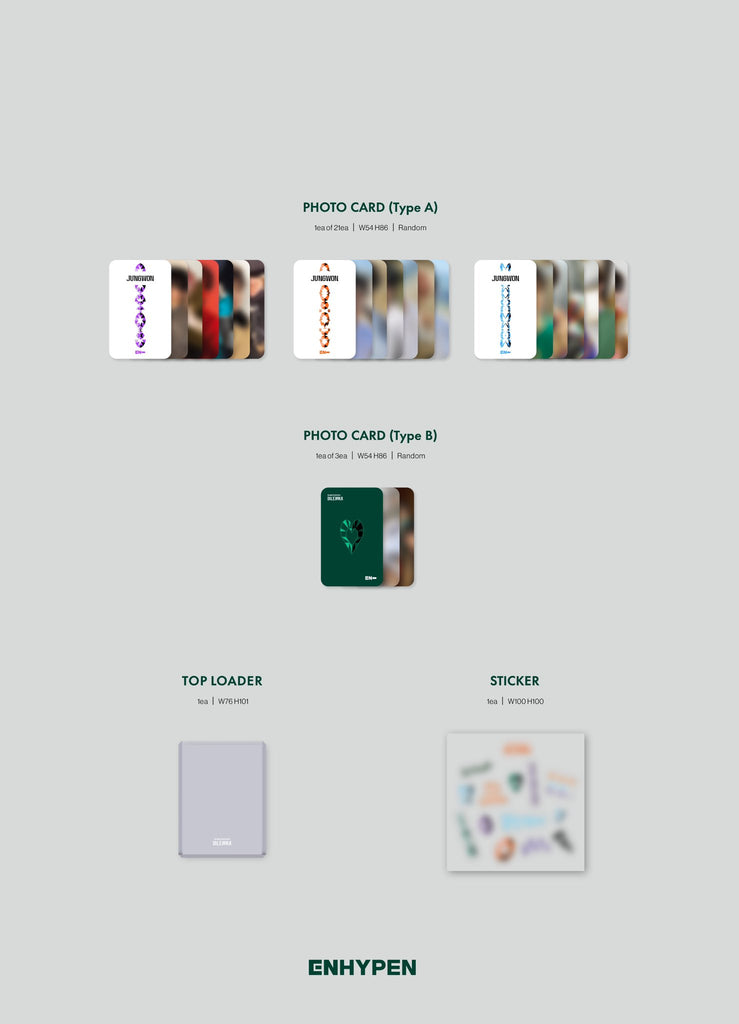 ENHYPEN 1st Album [DIMENSION : DILEMMA] (ESSENTIAL Ver.) - Swiss K-POPup
