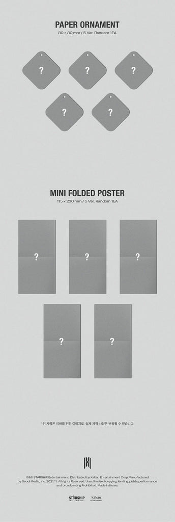 MONSTA X 10th Mini [NO LIMIT] (Jewel Ver.) - Swiss K-POPup