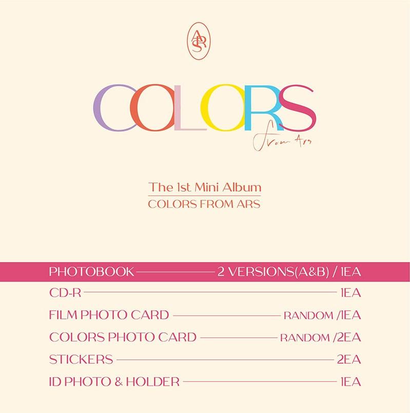 Youngjae 1st Mini Album [COLORS from Ars] - Swiss K-POPup